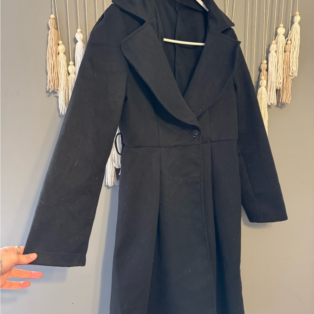 Elegant Black Women's Coat